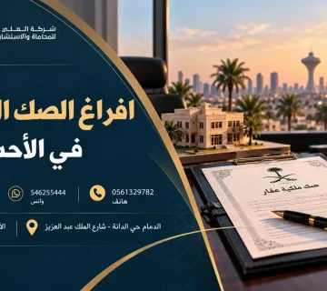 افراغ الصك العقاري