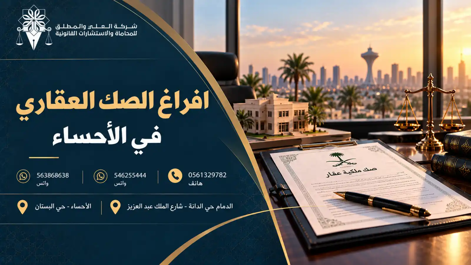 افراغ الصك العقاري