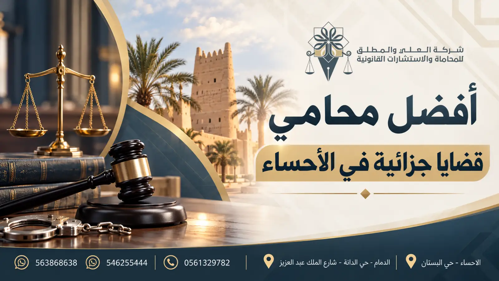 محامي قضايا جزائية في الأحساء